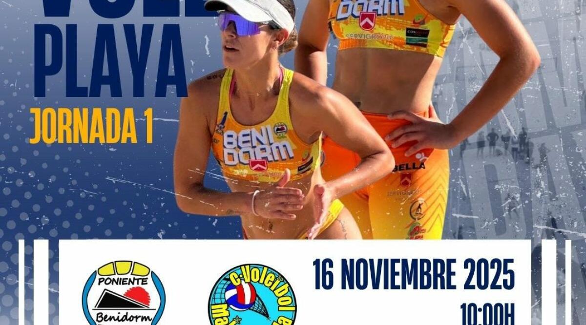 EL SERVIGROUP PONIENTE BENIDORM FEMENINO DEBUTA ESTE DOMINGO ANTE LAS VIGENTES CAMPEONAS DE LIGA EN LA JORNADA INAGURAL DE LIGA NACIONAL DE VOLEY PLAYA
