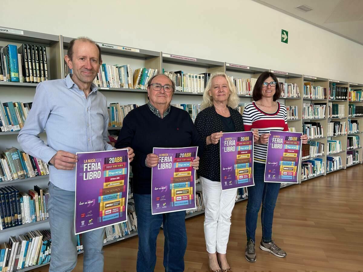 La plaza del Sol acogerá la VIII Feria del Libro de La Nucía