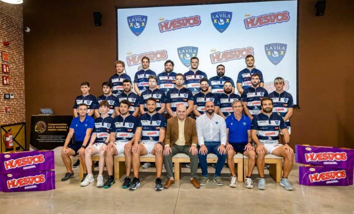 El Club de Rugby Huesitos-La Vila presenta la plantilla oficial de su equipo senior para la temporada 23/24 