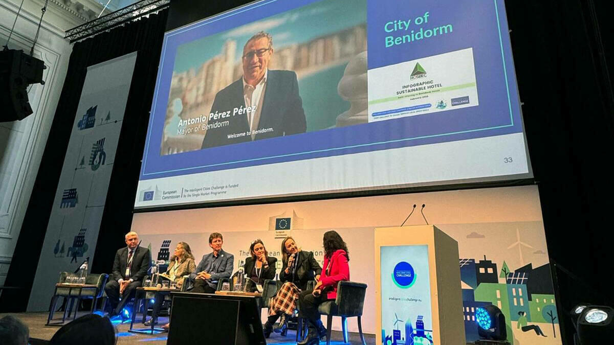 Benidorm propone en el ICC de Bruselas la creación de una plataforma europea de compartición de datos turísticos 