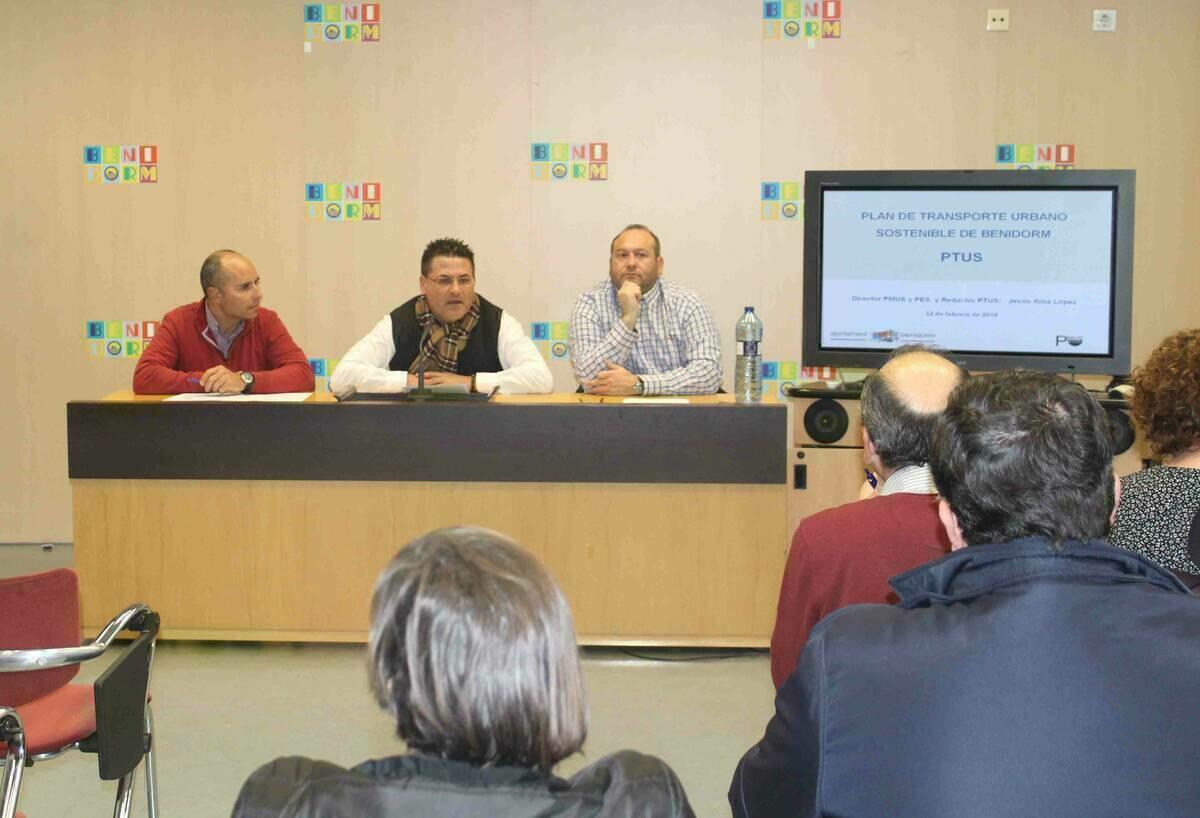Benidorm &middot; El PTUS propone crear un consorcio comarcal para gestionar la red de autobuses interurbanos