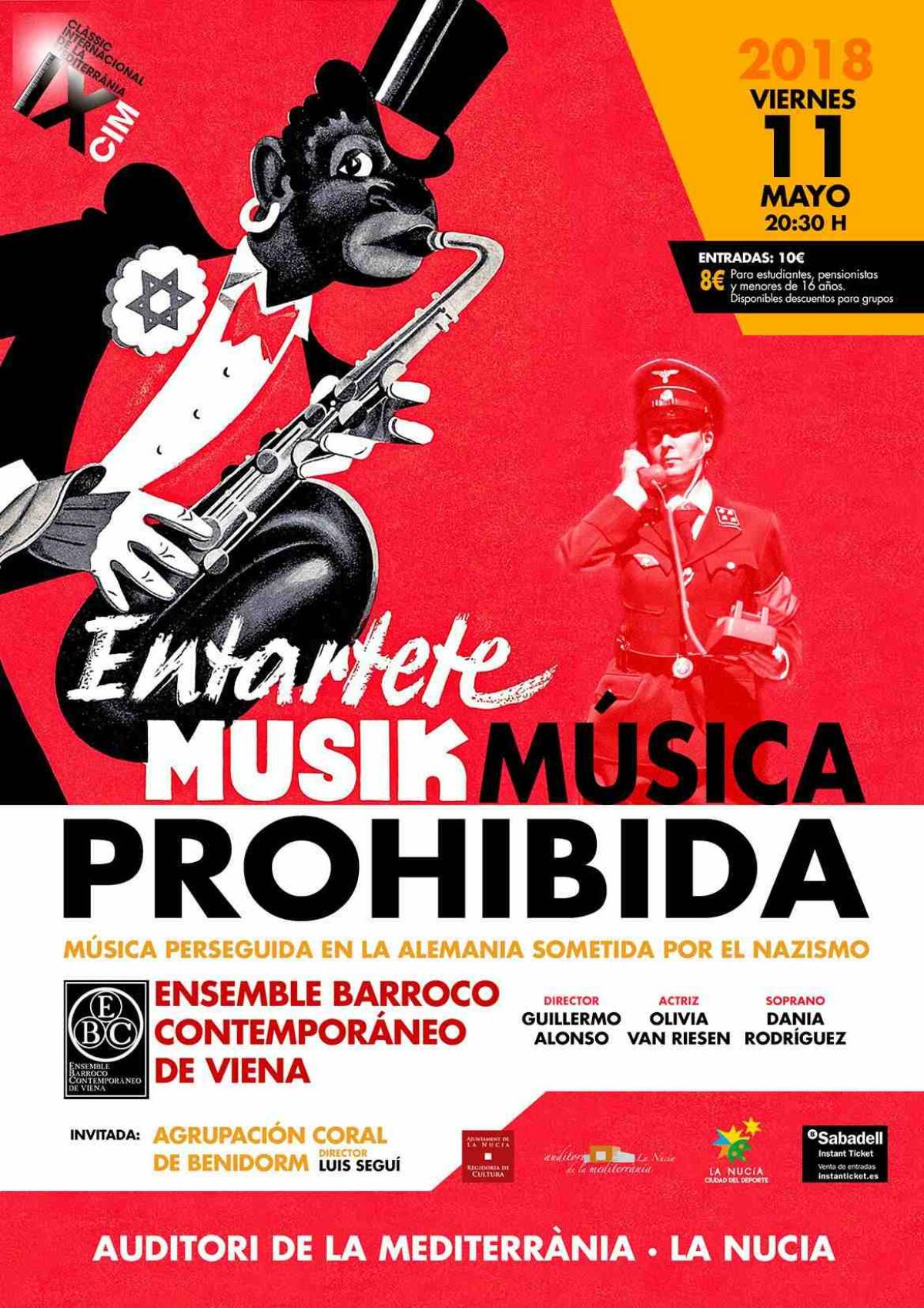 La Nuc&iacute;a &middot; Concierto de la &ldquo;Ensemble Barroco Contempor&aacute;neo de Viena&rdquo;  en l&rsquo;Auditori este viernes