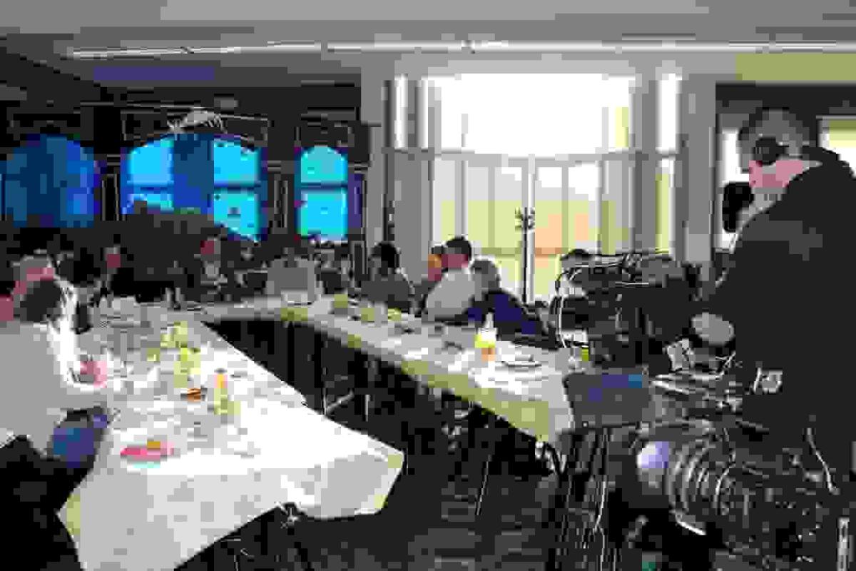 Finestrat &bull; El alcalde calific&oacute; el inicio del encauzamiento del barranco de la cala  como principal compromiso cumplido del 2017