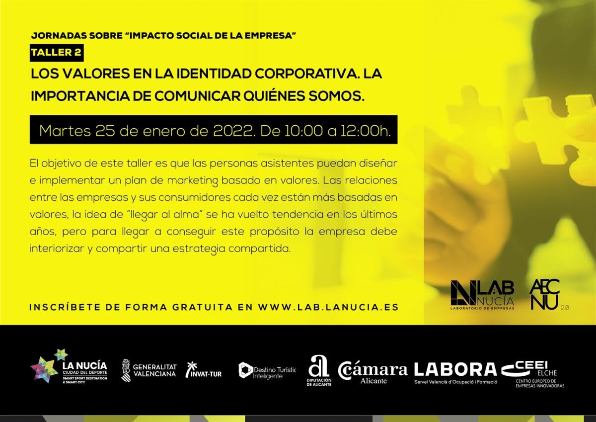 Mañana será la segunda jornada sobre "Impacto Social de la Empresa"