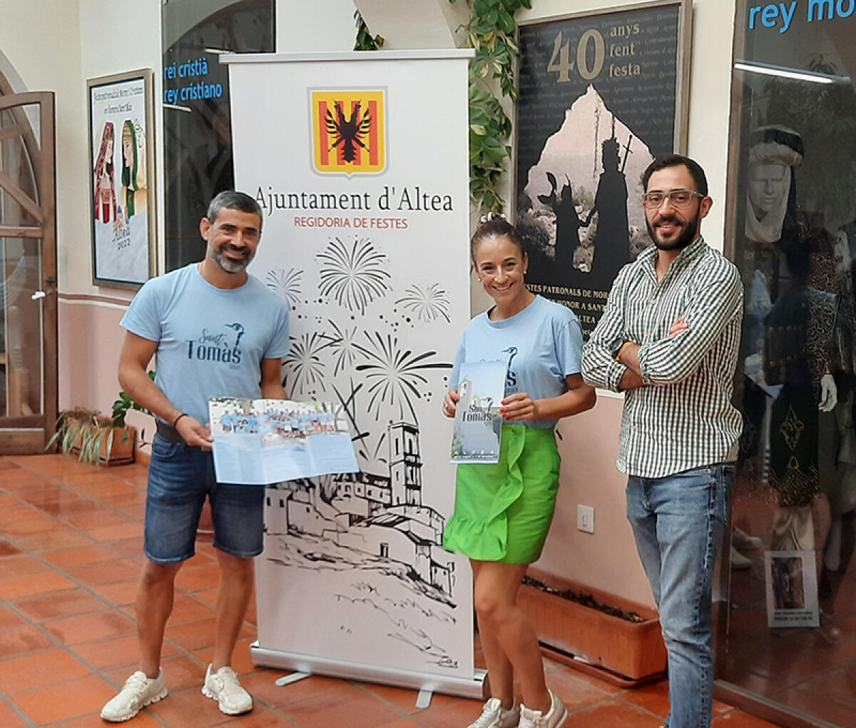 Santo Tomás clausura las fiestas de verano en Altea