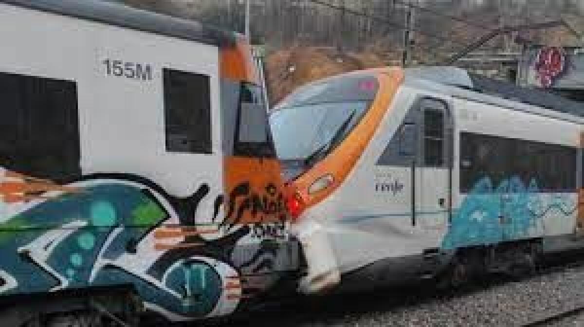 155 pasajeros heridos por el choque de dos trenes en la estación de Montcada i Reixac-Manresa, en Barcelona