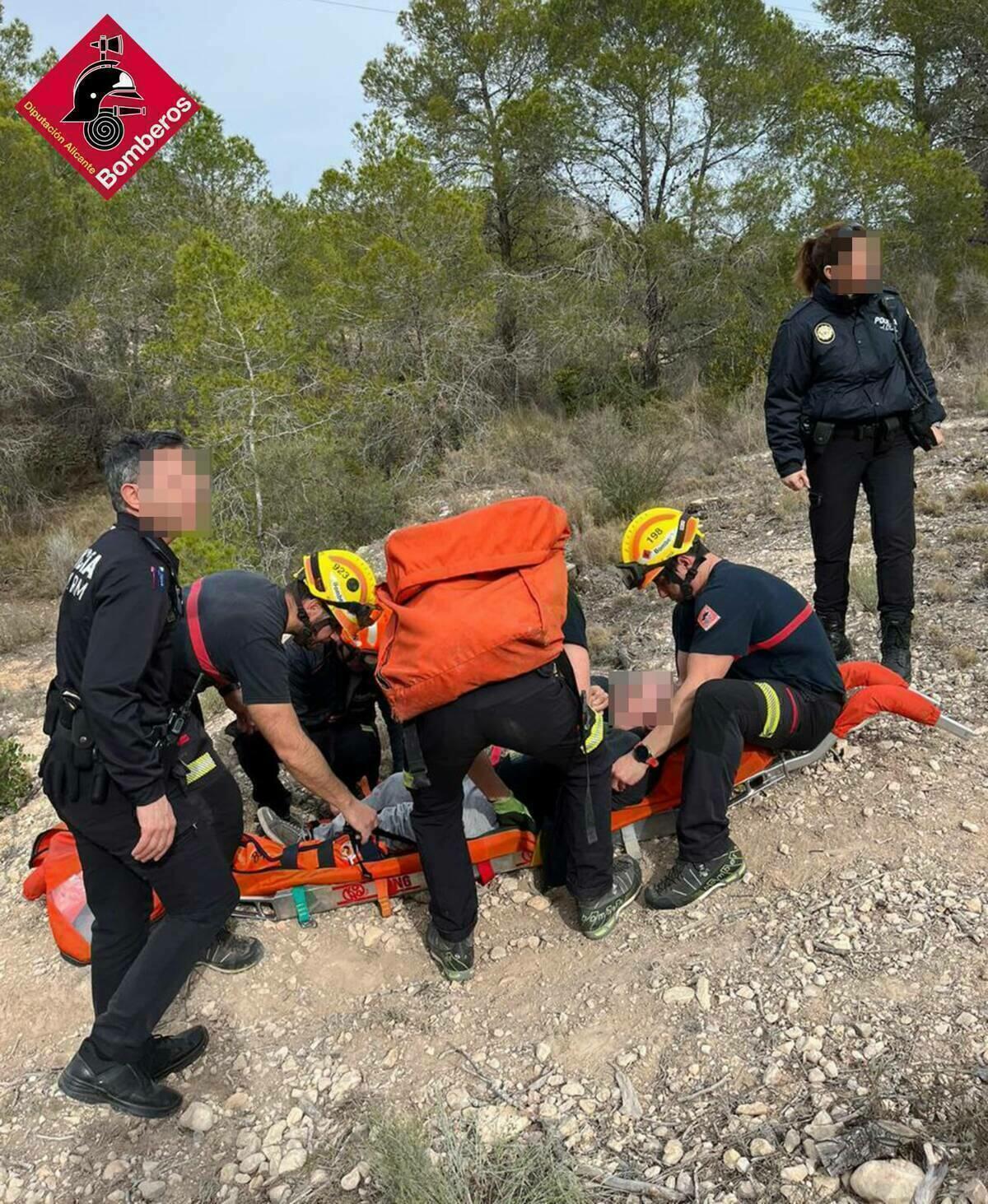 RESCATE SENDERISTA EN BENIDORM