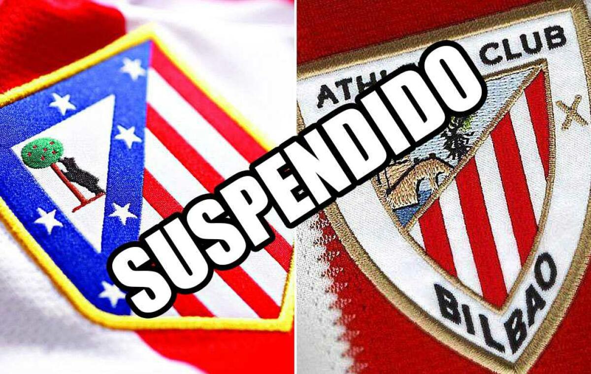 SUSPENDIDO Club Atlético de Madrid-Athletic Club