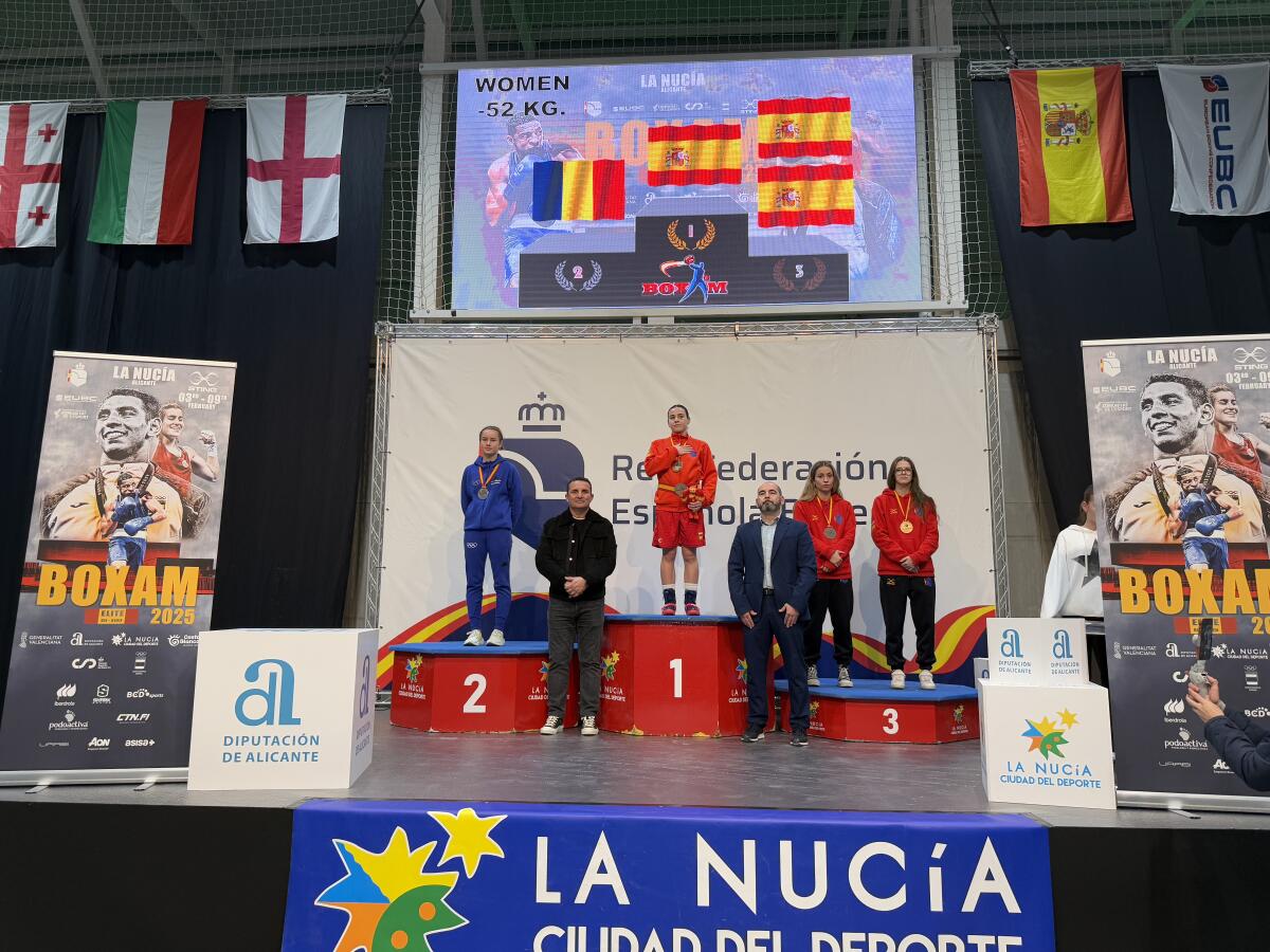 España consigue tres oros en el Boxam Internacional de La Nucía