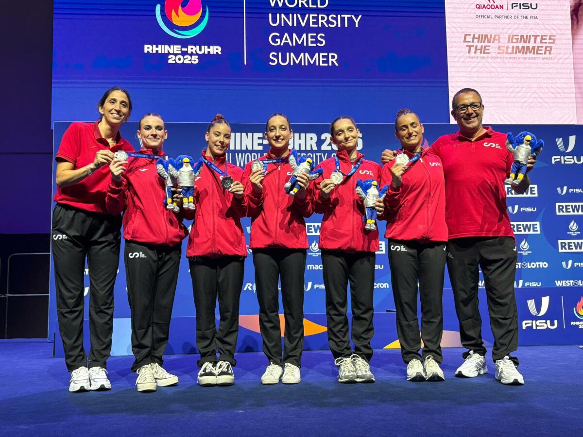 Irene Ros y Maia Llacer se consagran subcampeonas con España en los Juegos Mundiales Universitarios