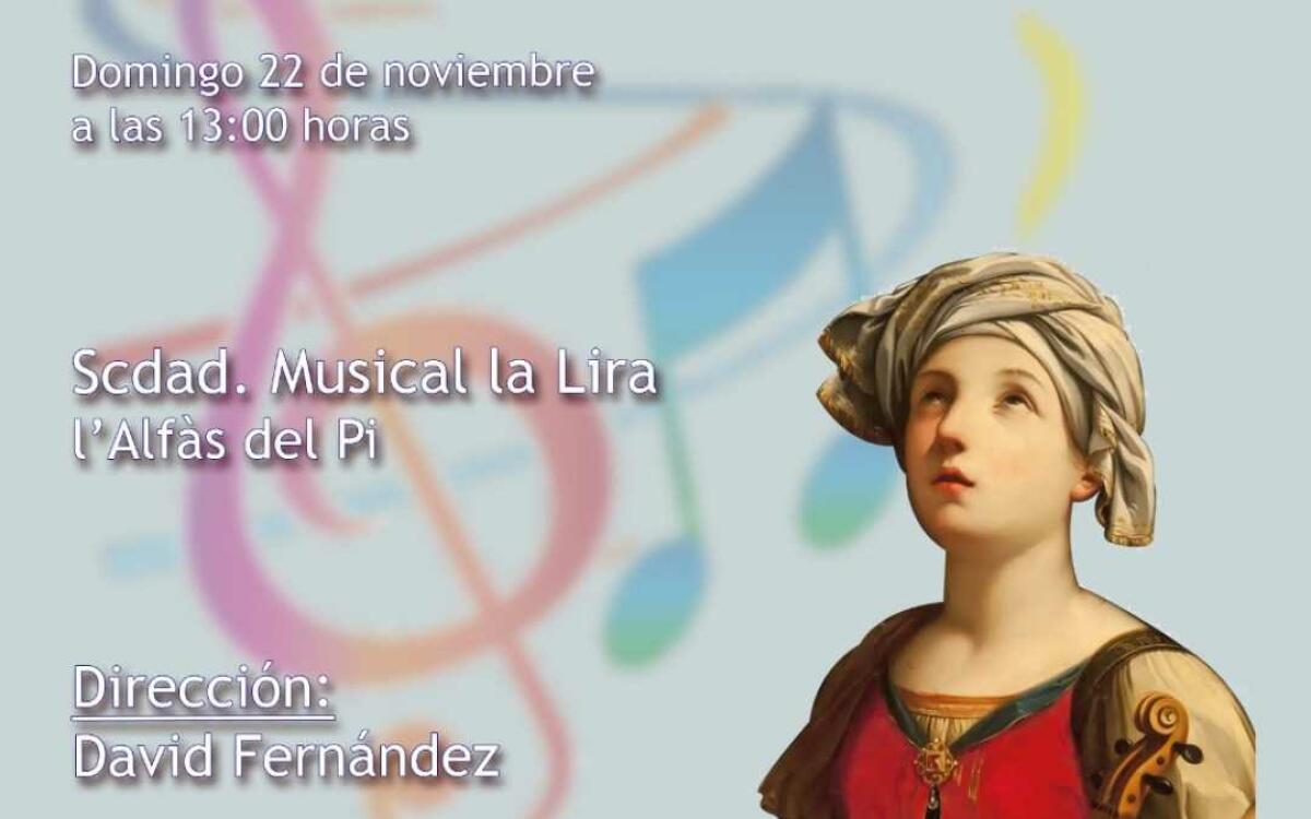 L&rsquo;Alf&agrave;s retransmitir&aacute; en directo el tradicional concierto de Santa Cecilia