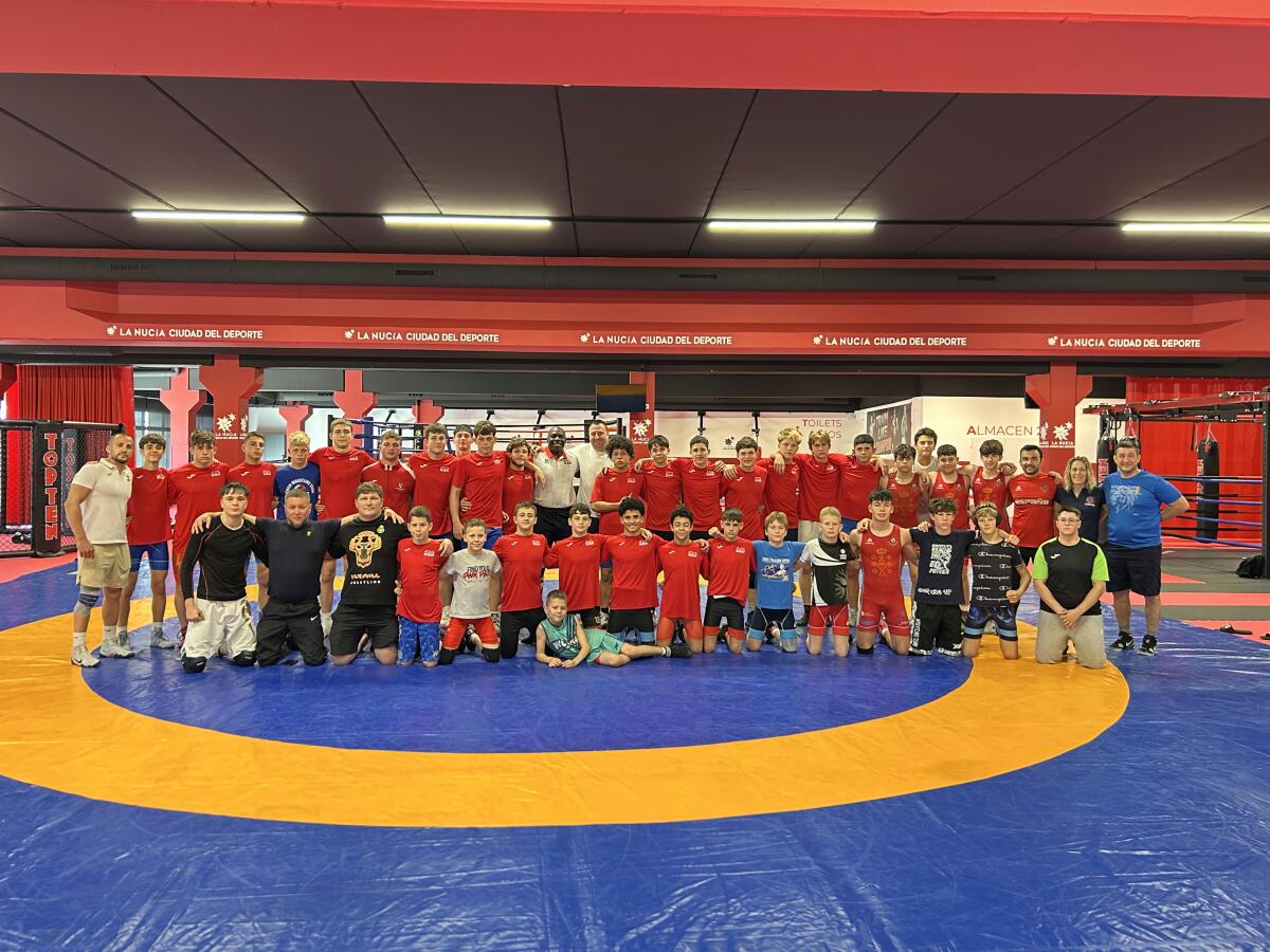 La selecci&oacute;n espa&ntilde;ola de Luchas Ol&iacute;mpicas se concentr&oacute; en La Nuc&iacute;a