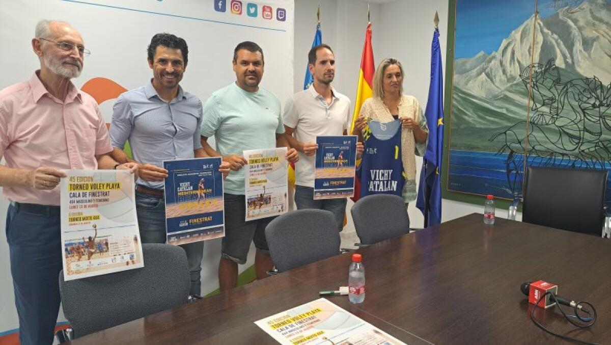 VUELVE EL TORNEO MÁS ANTIGUO DE VOLEY PLAYA, VUELVE LA 45 EDICIÓN DEL VOLEY CALA DE FINESTRAT