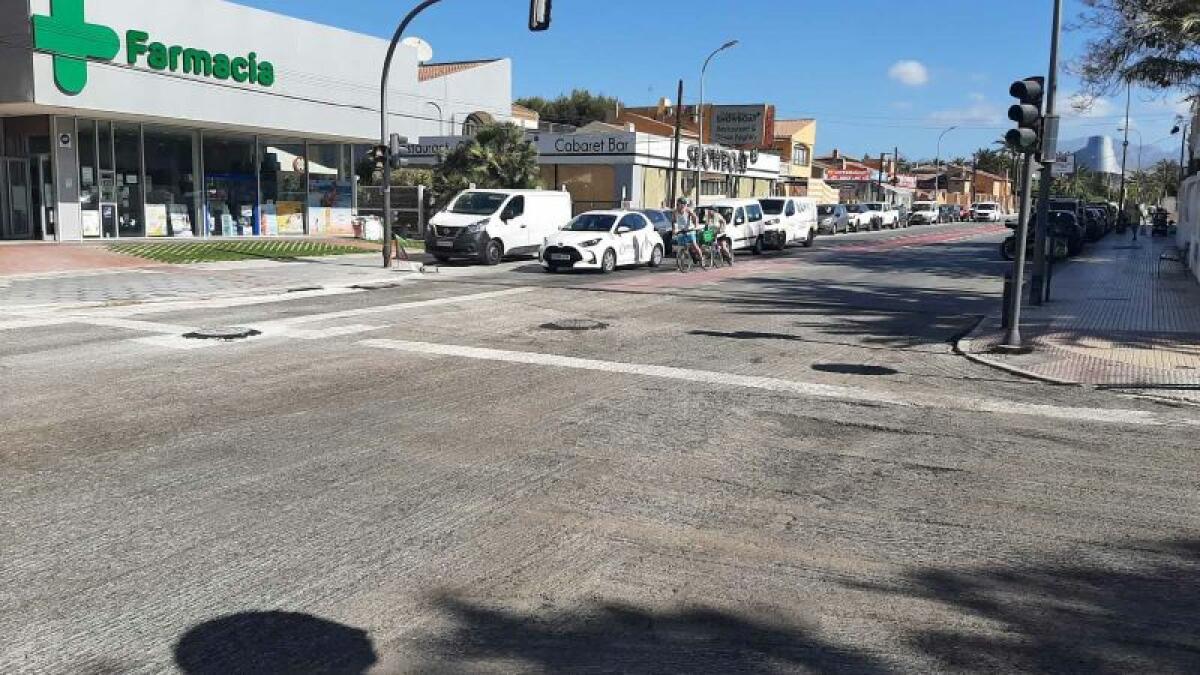 Benidorm concluye las obras de renovación de infraestructuras en la calle Severo Ochoa con el asfaltado de la vía