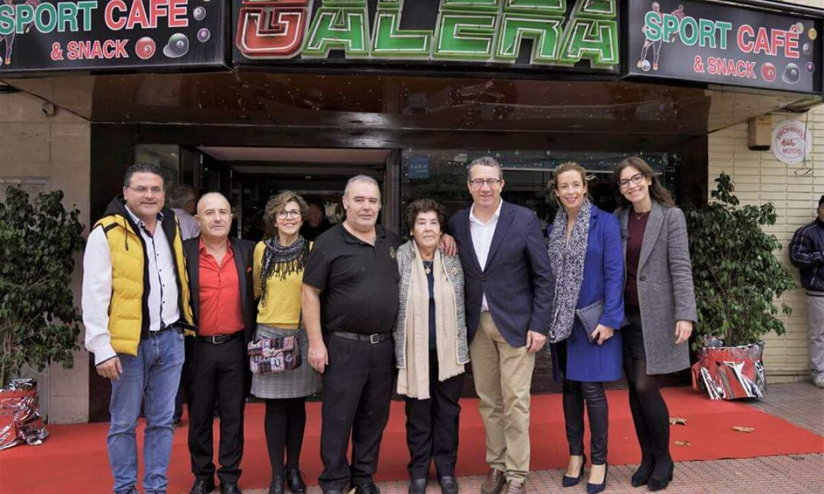 El Grupo Galera inaugura la navidad de Benidorm