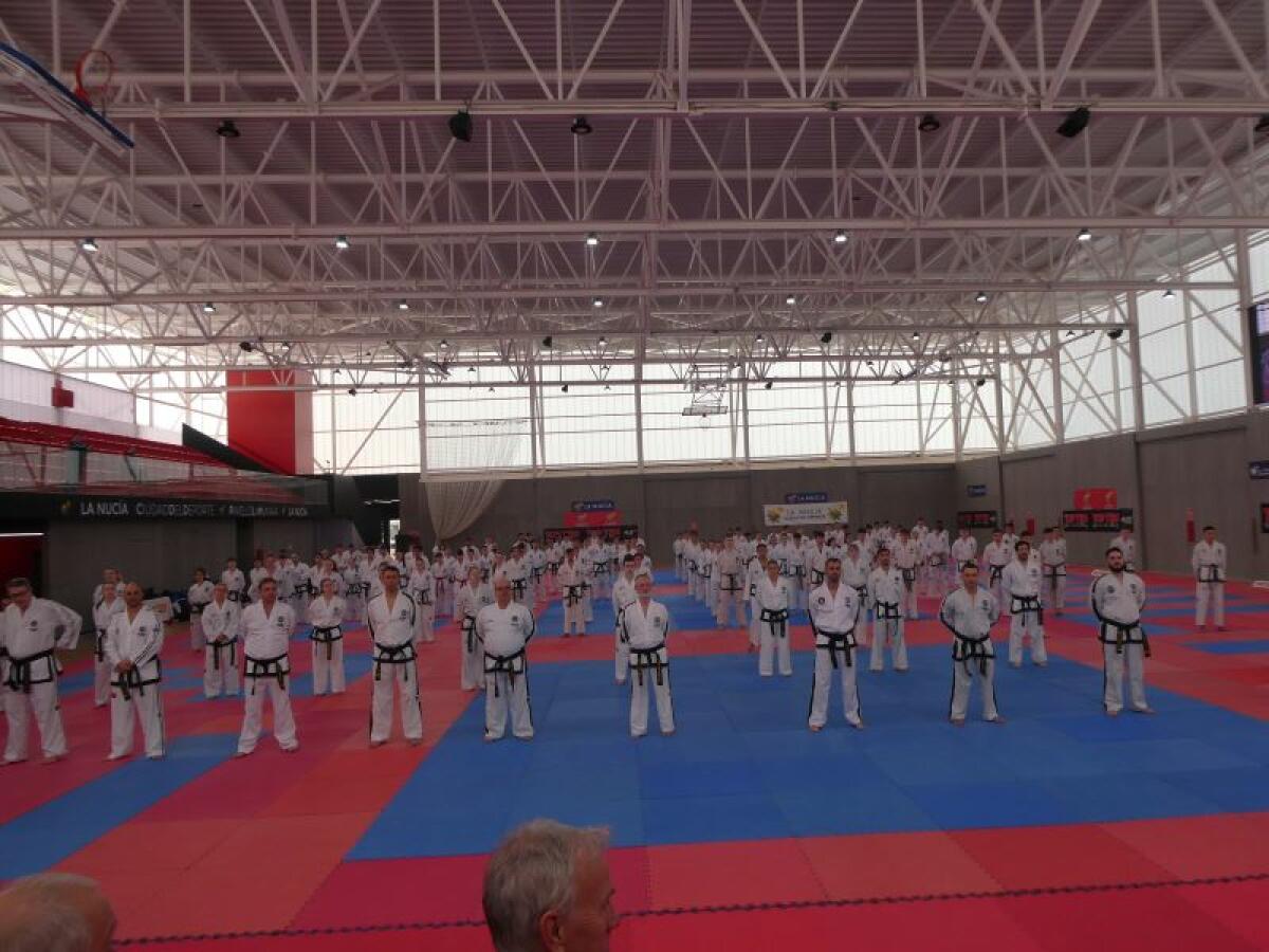 190 taekwondistas en el stage Internacional de La Nucía