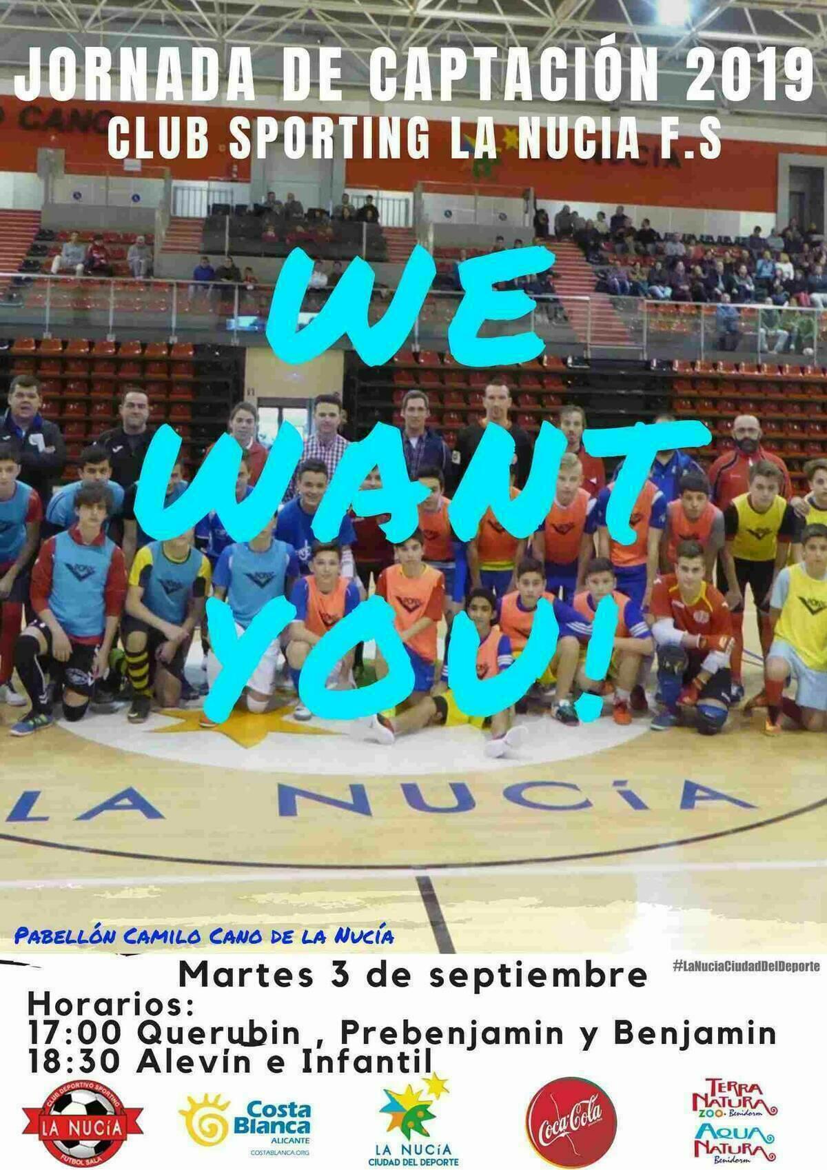 “Jornada de captación” del Fútbol Sala La Nucía