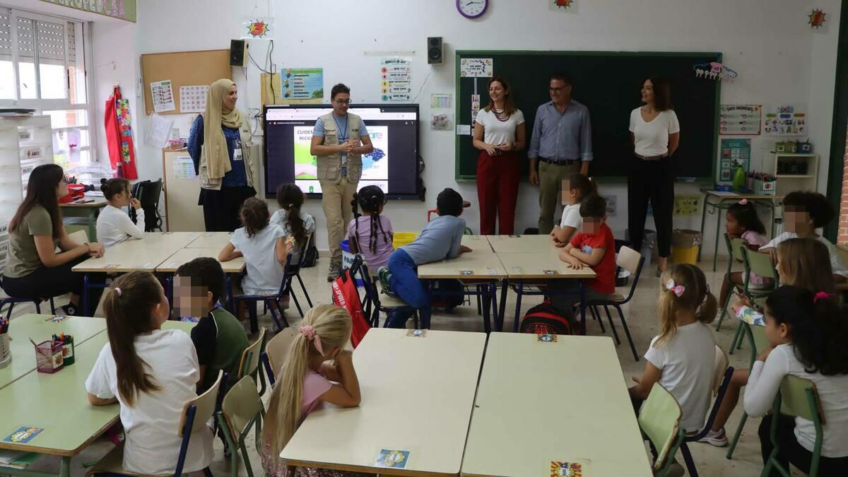 El Consorci Mare organiza charlas para concienciar sobre el Medio Ambiente y el reciclaje en colegios de Benidorm 