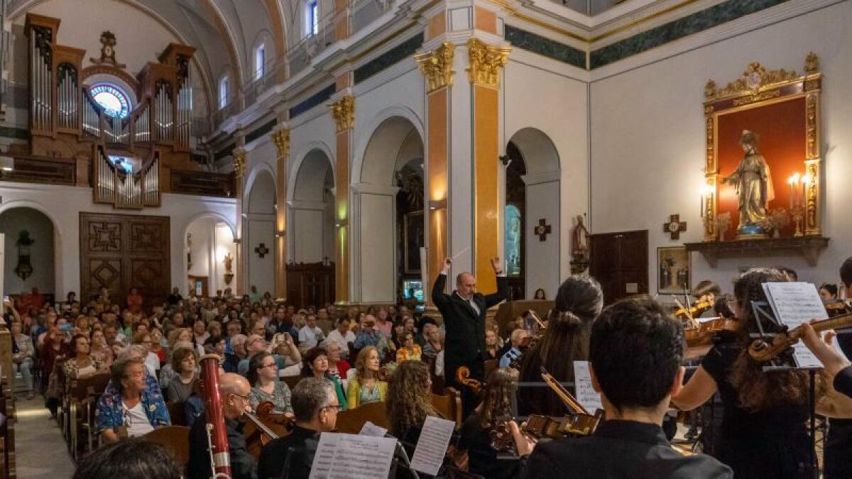 Concierto de Benantzi Bilbao y la Orquesta de Sinfónica de Sant Joan en el Festival Internacional de Órgano de Benidorm 