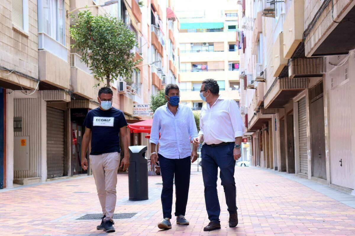 Carlos Maz&oacute;n reafirma el compromiso de la Diputaci&oacute;n con la ciudad de Benidorm