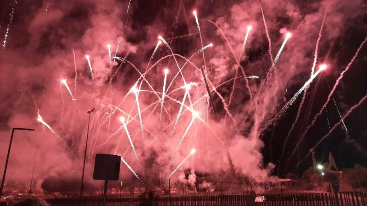 La primera mascletá vertical y la Festa de les Festes avisan de que les Festes Majors Patronals de 2022 son inminentes