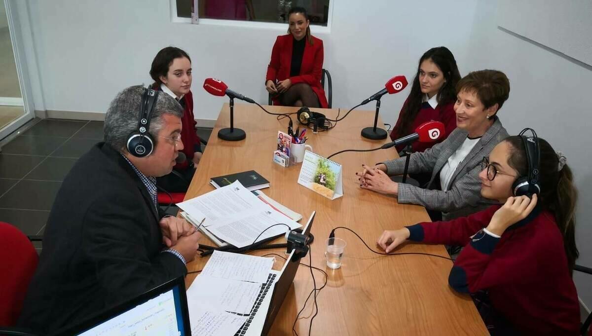 Aurea González, Blanca Barrera, Karine Dumont y Mar Buigues, Colegio Int. Lope de Vega, sobre proyecto  “Turismo de emociones”, (Video) 26/03/19