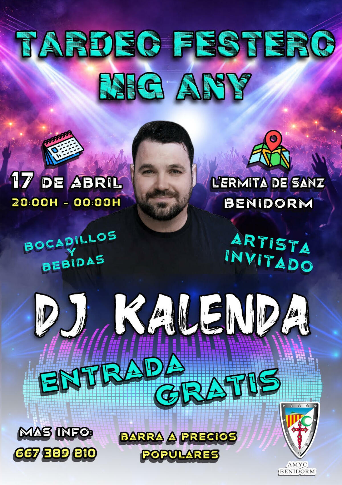 Benidorm celebra hoy viernes el Mig Any de Moros y Cristianos en la Ermita de Sanz