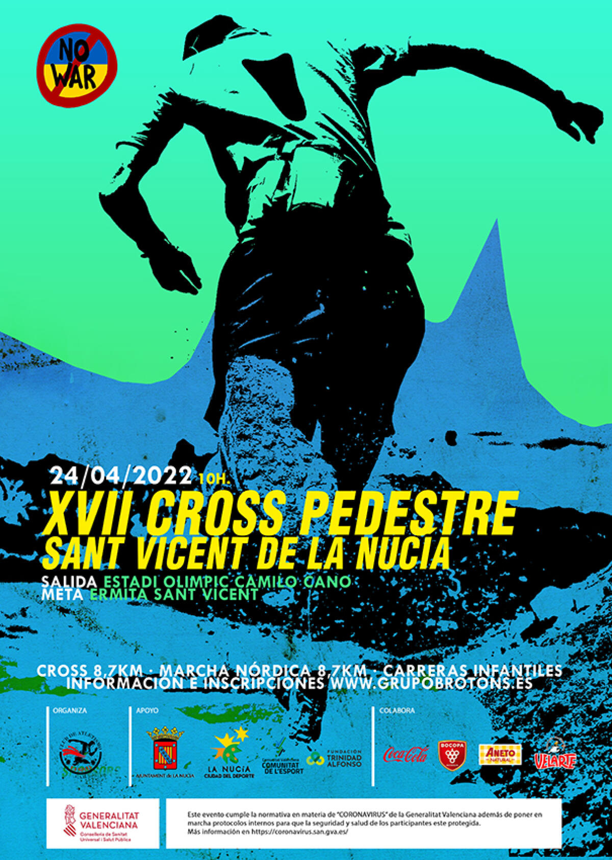 Vuelve el XVII Cross Pedestre de Sant Vicent de La Nucía