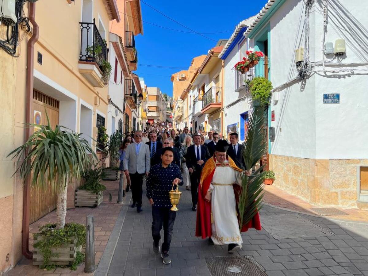 La Semana Santa nuciera comenzó con el “Domingo de Ramos” 