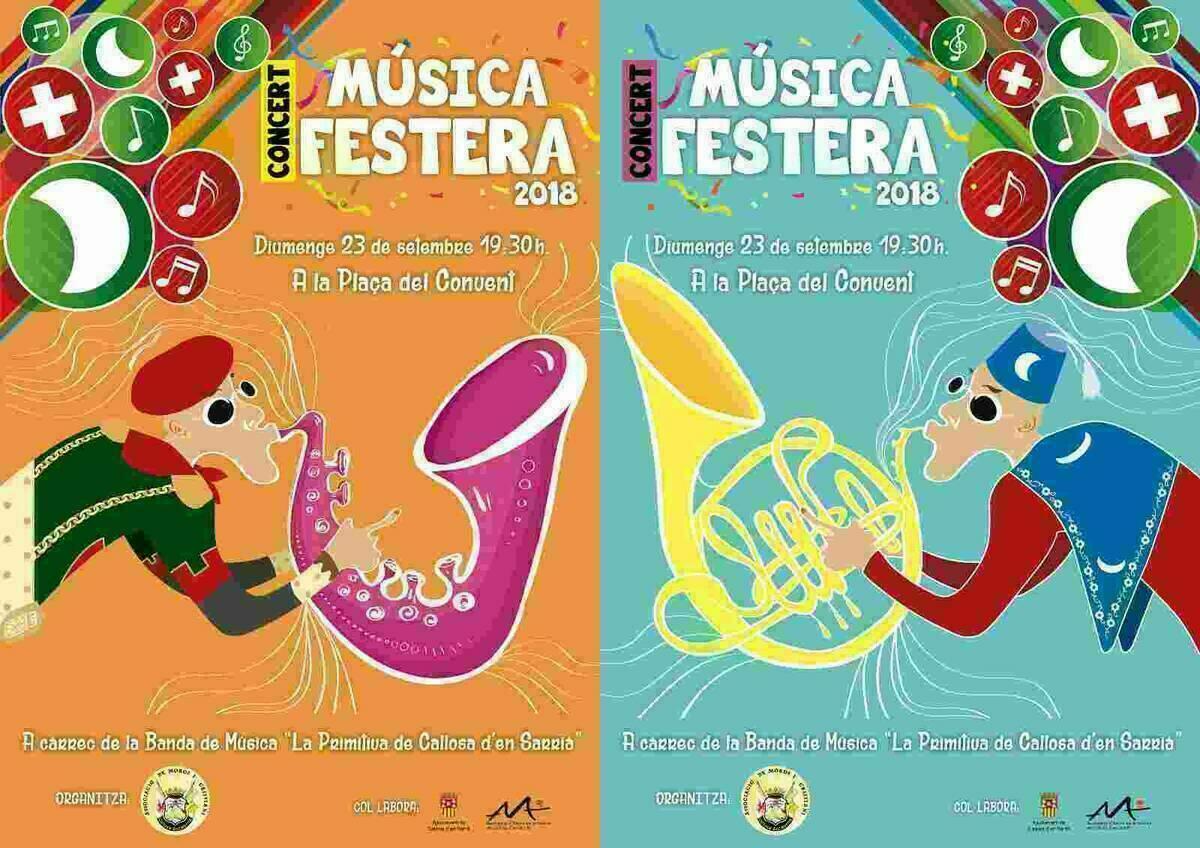  Callosa &middot; La plaza del Convent acoge este domingo el concierto de m&uacute;sica festera de la Asociaci&oacute;n de Moros y Cristianos