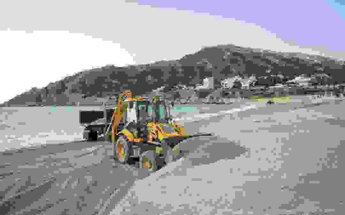 Nueva actuación en la playa de l’Albir ante el inicio de la temporada estival