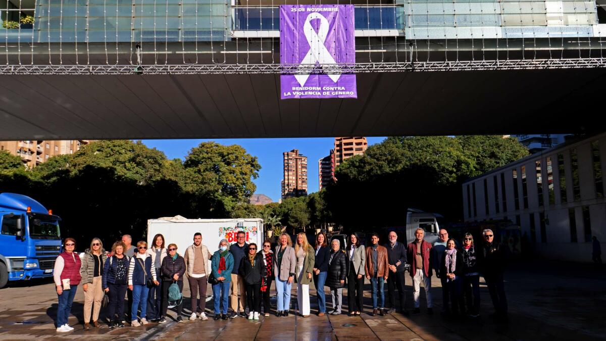Benidorm reitera su compromiso en la lucha para la eliminación de la violencia contra las mujeres