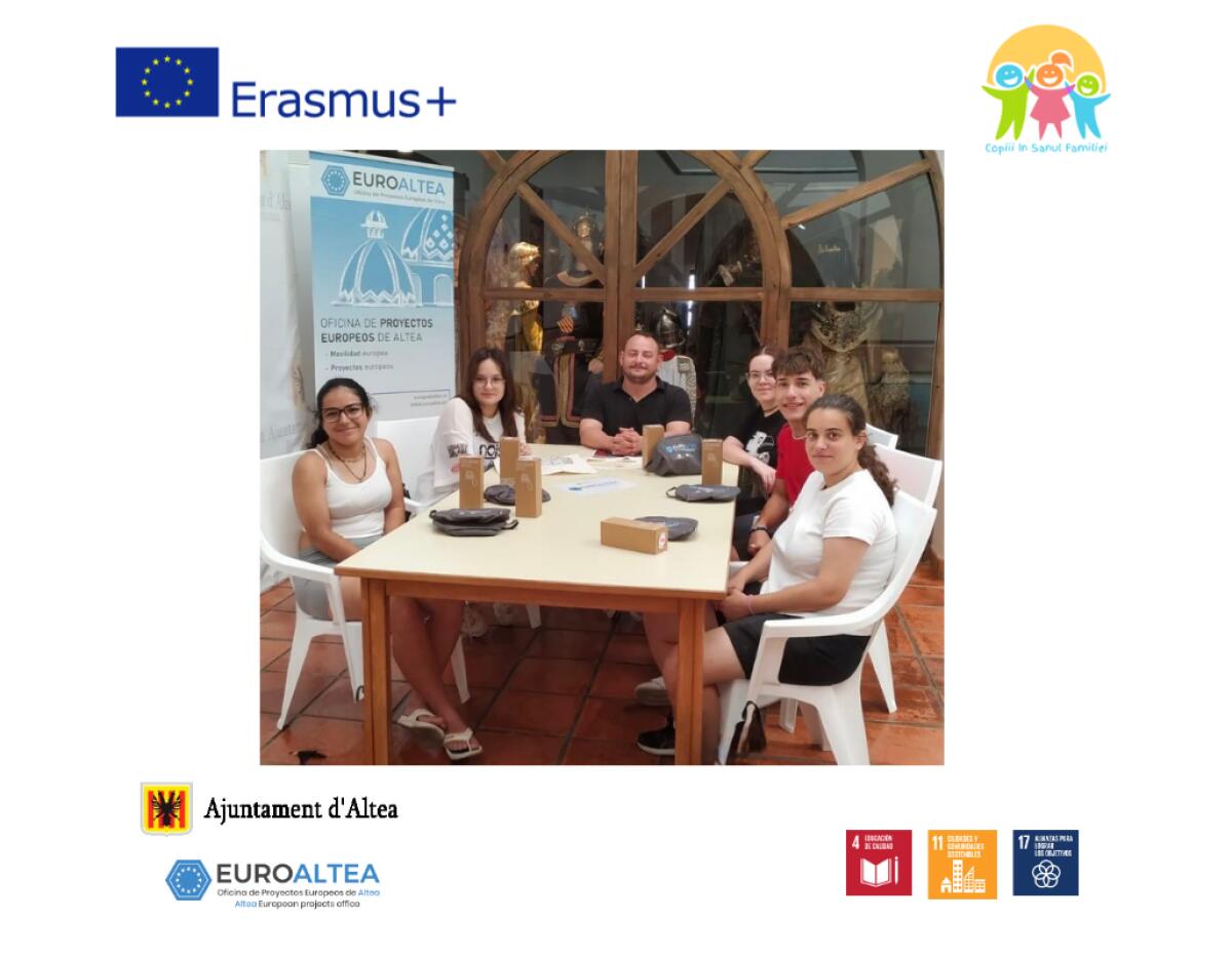Hacer amigos, descubrir Europa y volver a conectar con las personas, objetivos del Erasmus+ que vivir&aacute;n este verano 6 j&oacute;venes de Altea en Ruman&iacute;a