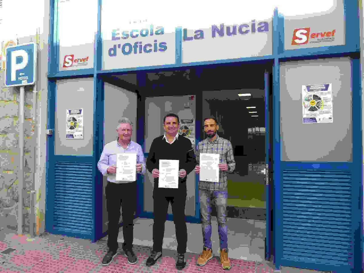 La Escuela de Oficios de La Nuc&iacute;a recibe el &ldquo;Certificado ISO 9001&rdquo; por noveno a&ntilde;o
