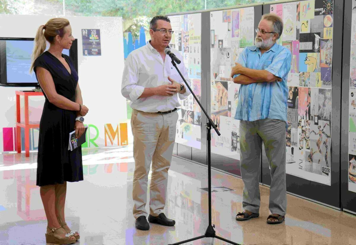 Benidorm &middot; El Espai d&rsquo;Art acoge una muestra retrospectiva del dise&ntilde;ador municipal Alejandro Guijarro
