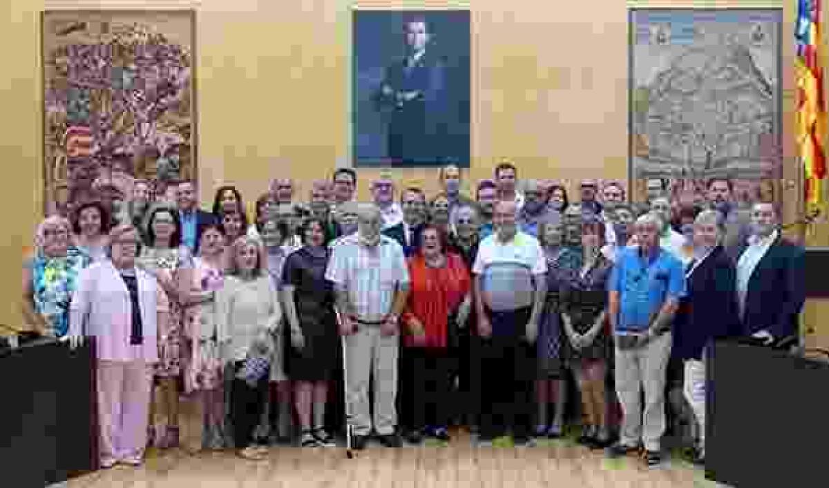 El Ayuntamiento de Benidorm homenajea a los trabajadores municipales en el d&iacute;a de su patrona