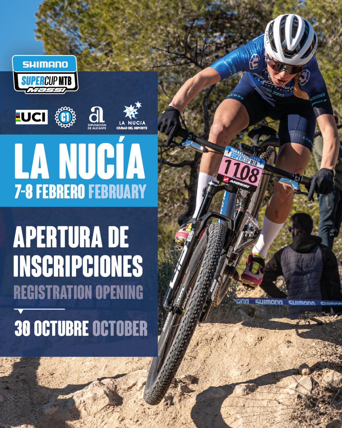 La Shimano Super Cup Massi La Nucía 2026 abre inscripciones este jueves
