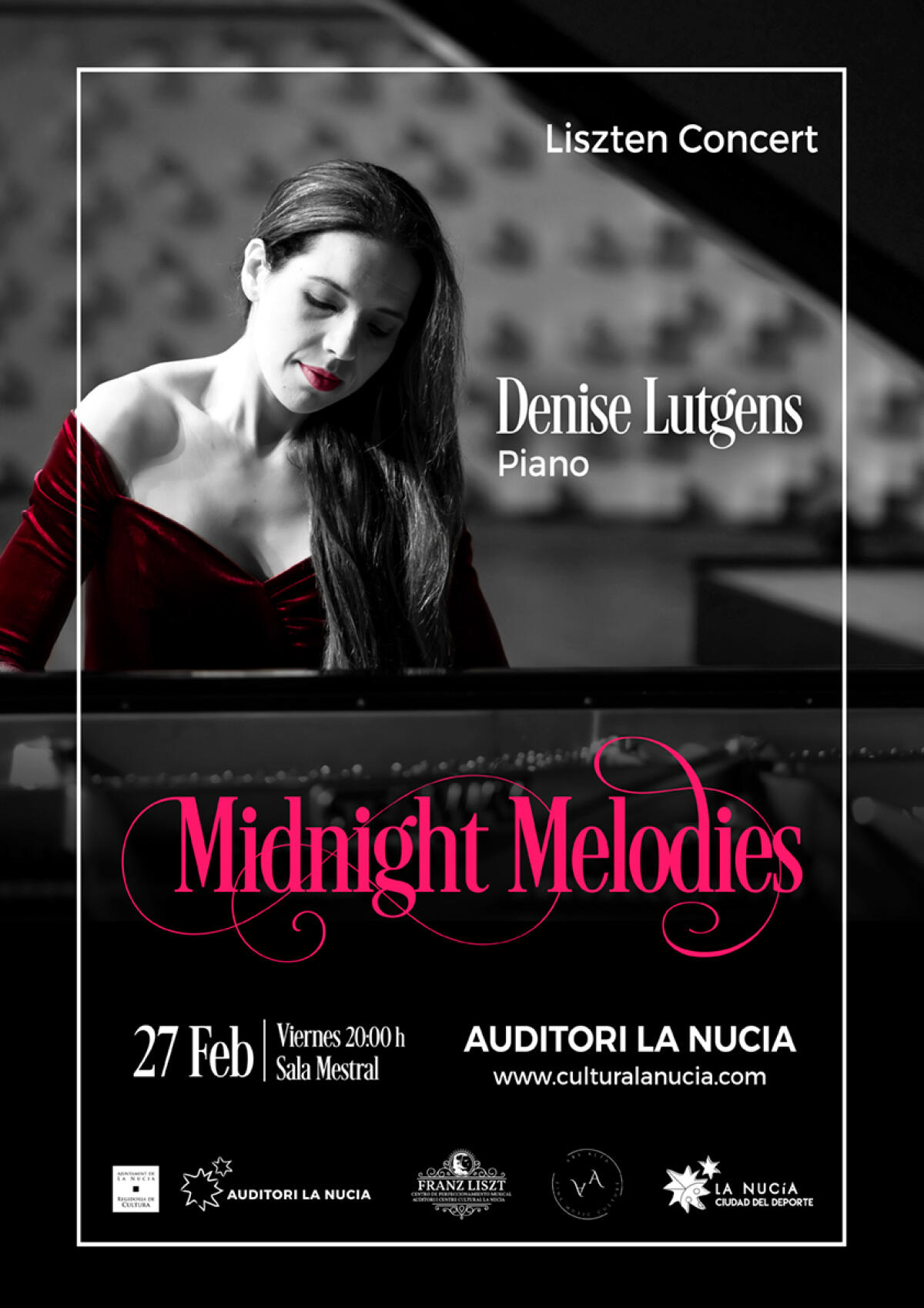 Concierto de la pianista Denise Lutgens ma&ntilde;ana en l&rsquo;Auditori