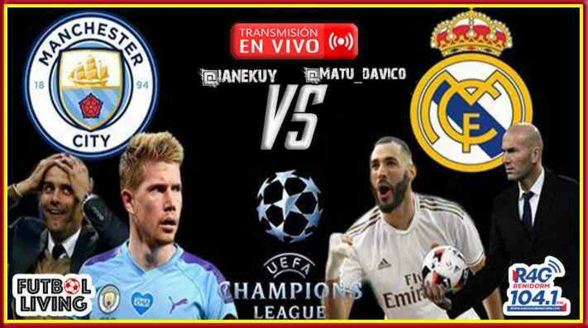 Manchester City vs Real Madrid EN VIVO
