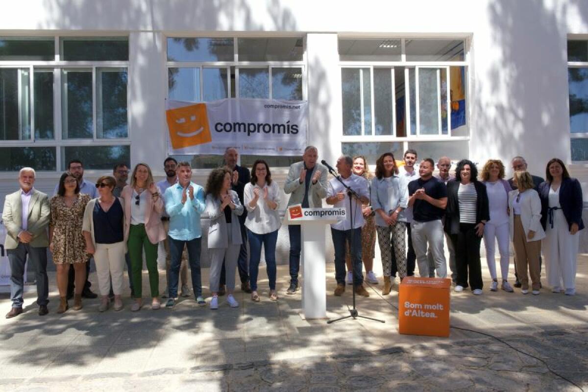 Compromís per Altea presenta la seua candidatura, encapçalada per Diego Zaragozí. 