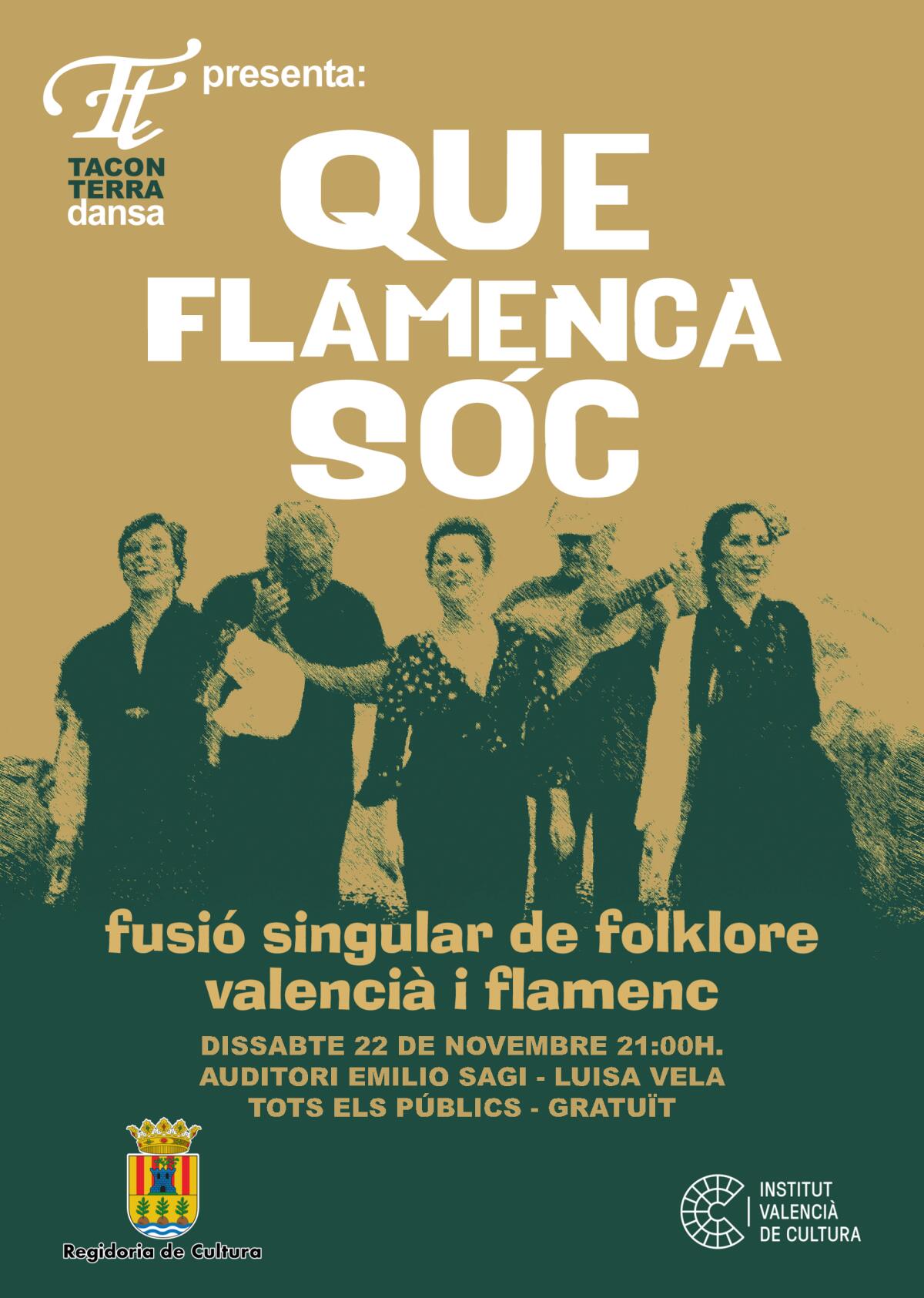 Espectáculo de danza QUE FLAMENCA SÓC 