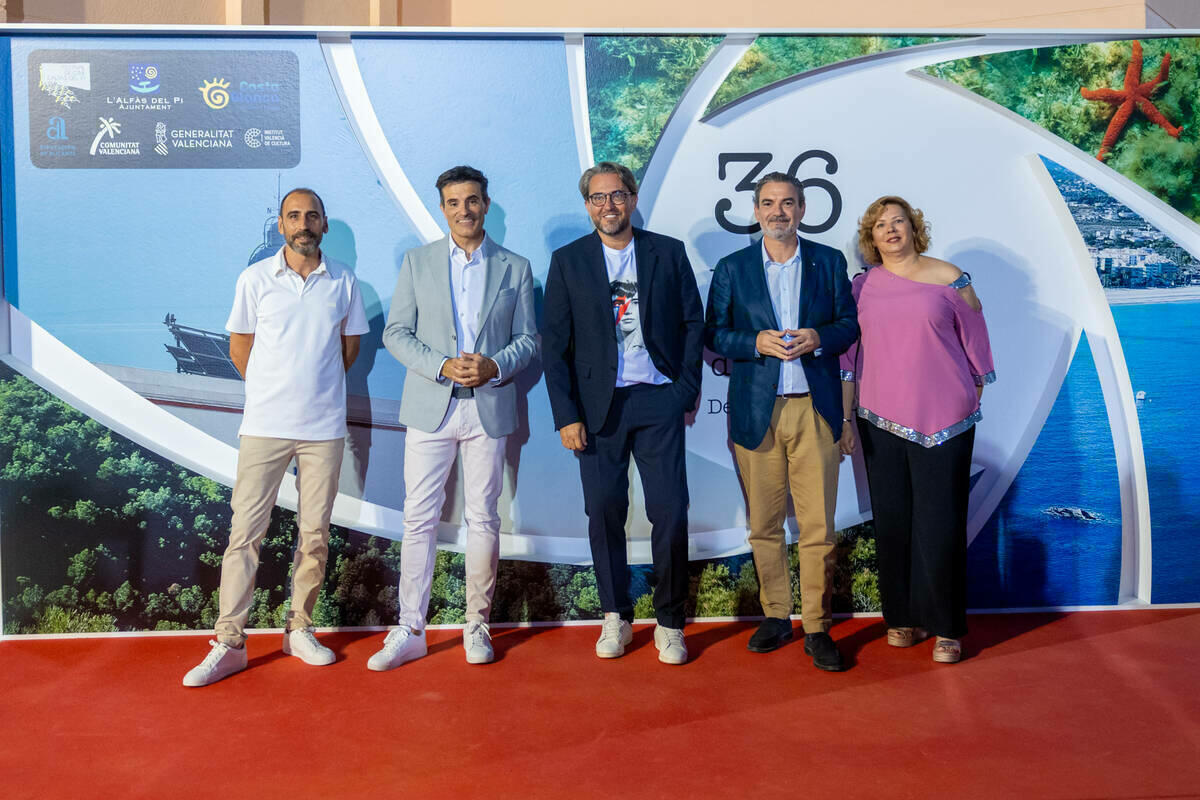 Máximo Huerta, embajador honorífico del 36 Festival de Cine de l’Alfàs del Pi