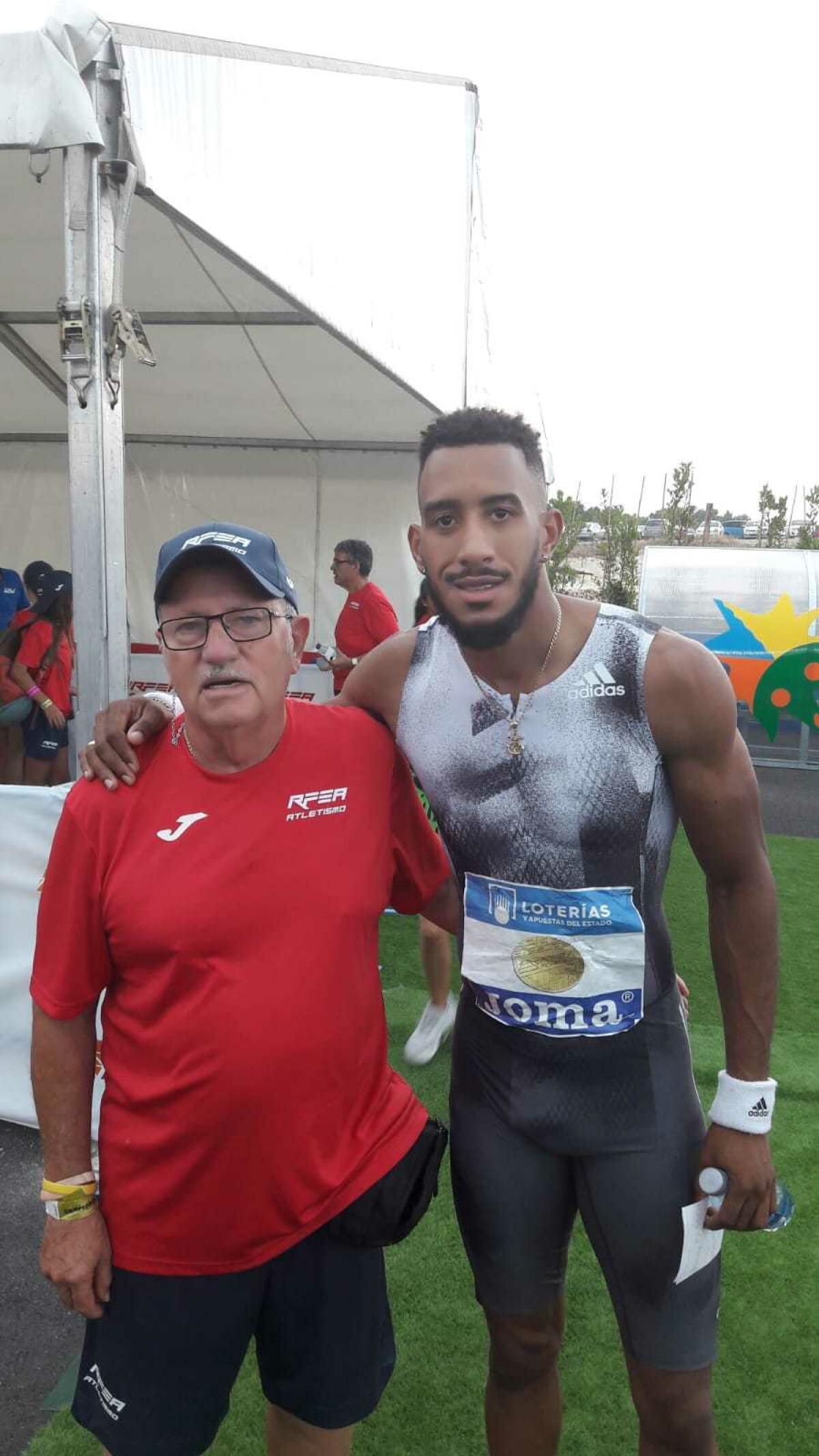 Orlando Ortega estuvo en la Nucía