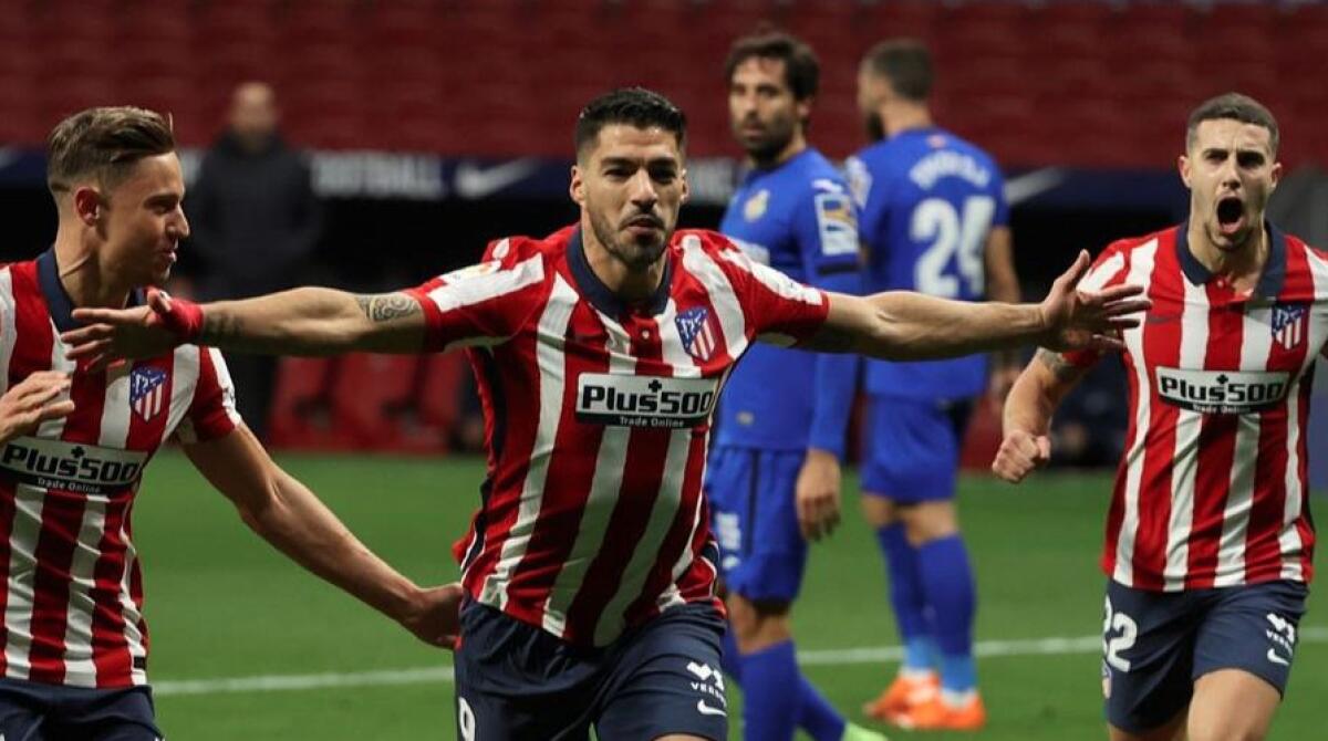 El Atlético celebra el Fin de Año y el liderato ante el Getafe | 1-0