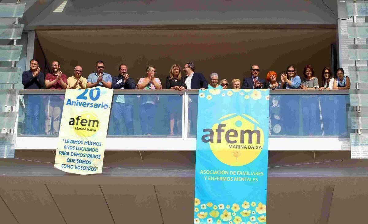 Benidorm apuesta por la integraci&oacute;n social plena de los enfermos en el D&iacute;a de la salud Mental