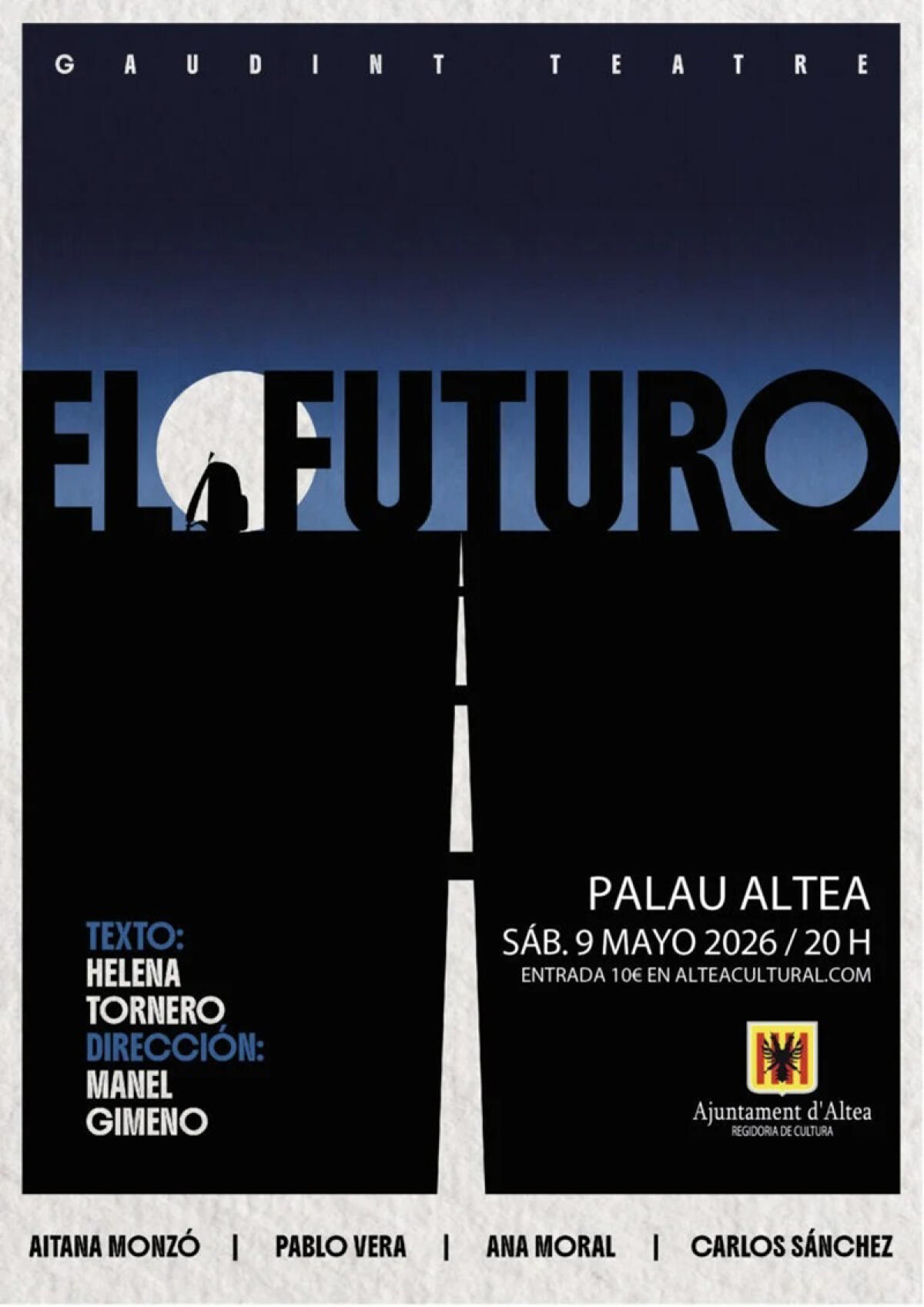 Cultura anuncia la puesta a la venta de las entradas  para la obra &lsquo;el Futuro&rsquo;