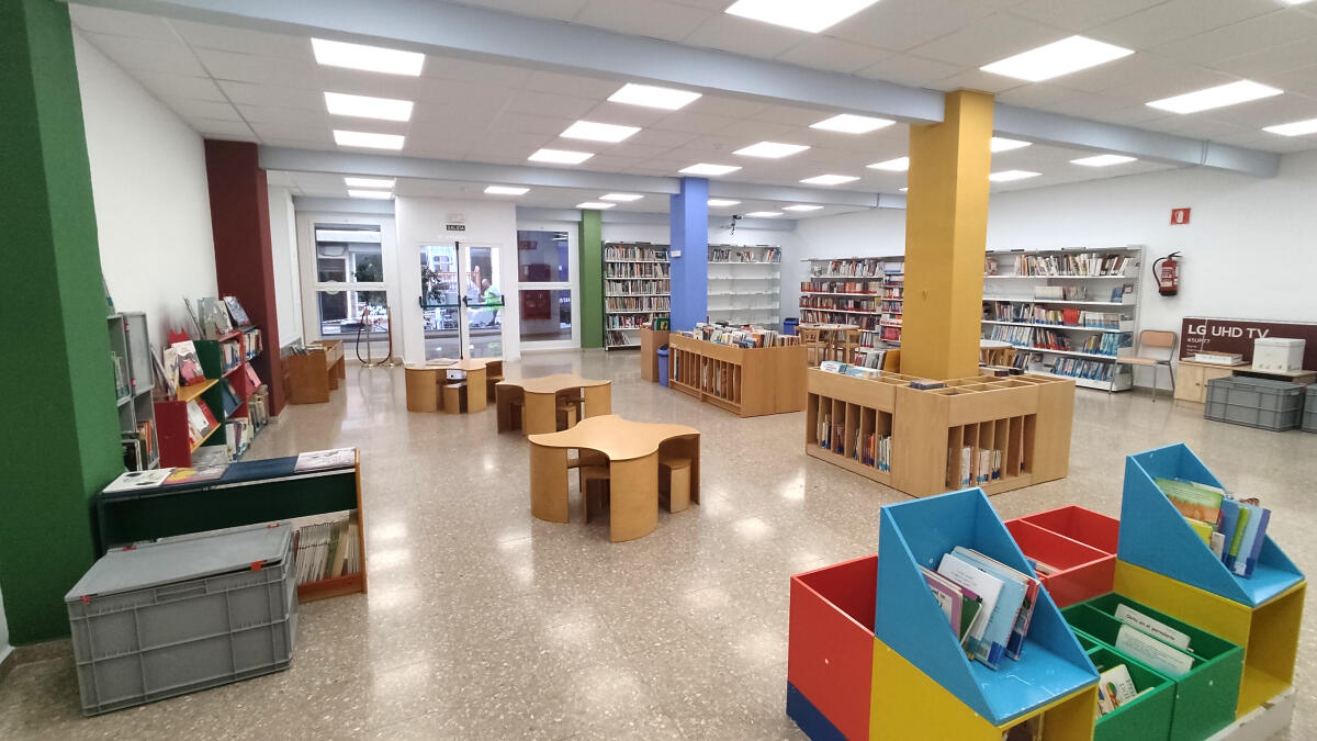 El Ayuntamiento de la Vila Joiosa reforma la Biblioteca Municipal ‘Cristóbal Zaragoza’