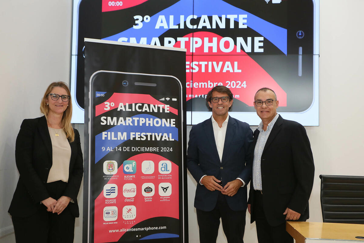 El Alicante Smartphone Film Festival impulsado por la Diputación selecciona cincuenta cortos a concurso