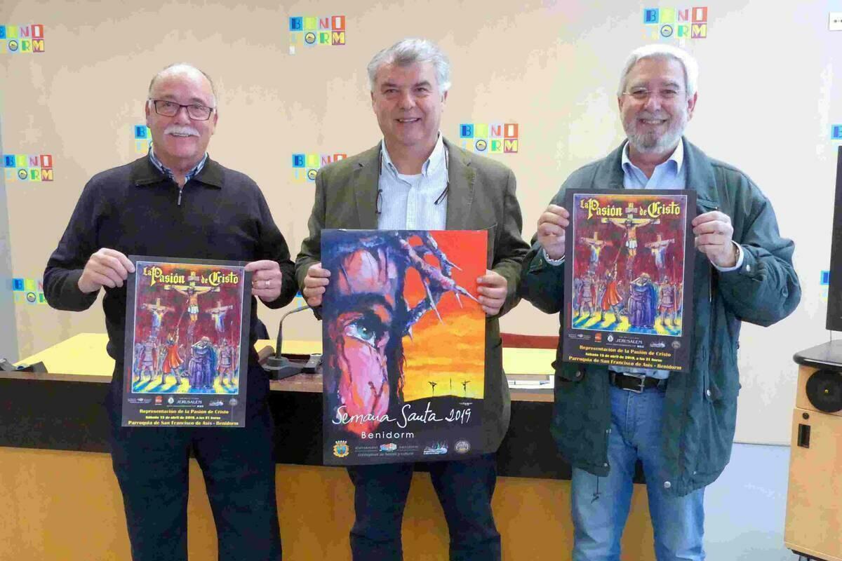 Benidorm // Un centenar de actores representarán ‘La Pasión de Cristo’ en la iglesia de San Francisco de Asís