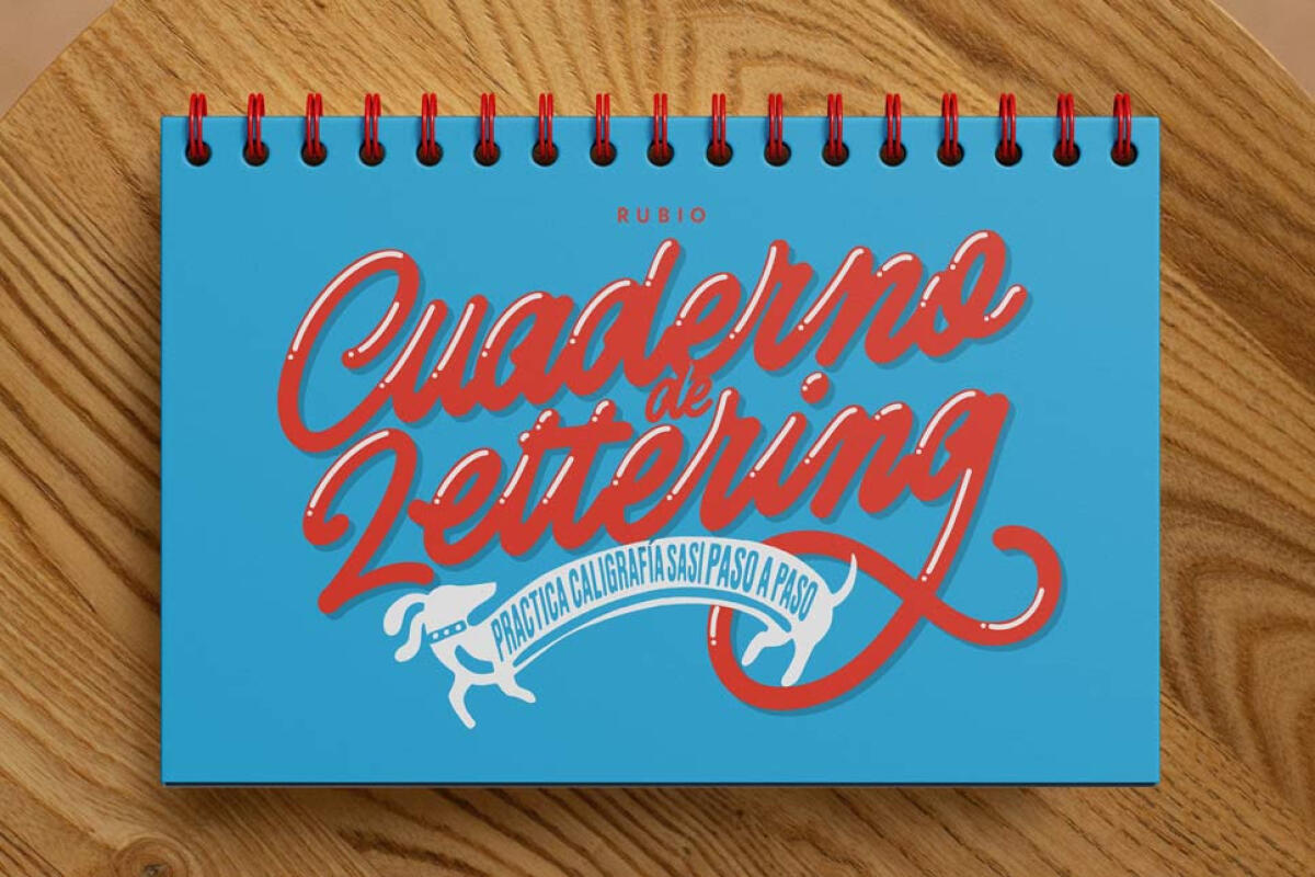 RUBIO lanza su cuaderno más descarado para los amantes del lettering